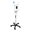 Healthy Bubbles Automatic Hand Sanitizer Station on Wheels, Adjustable Height 50300